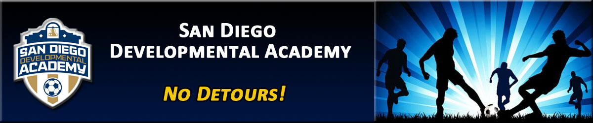 2013 San Diego Developmental Academy banner